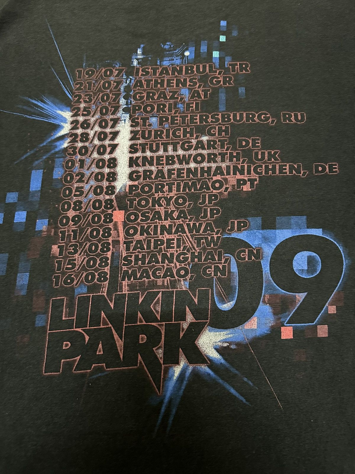 Band Tees × Vintage Y2K Linkin park World Tour Shirt 09 Size US M / EU 48-50 / 2 - 4 Thumbnail