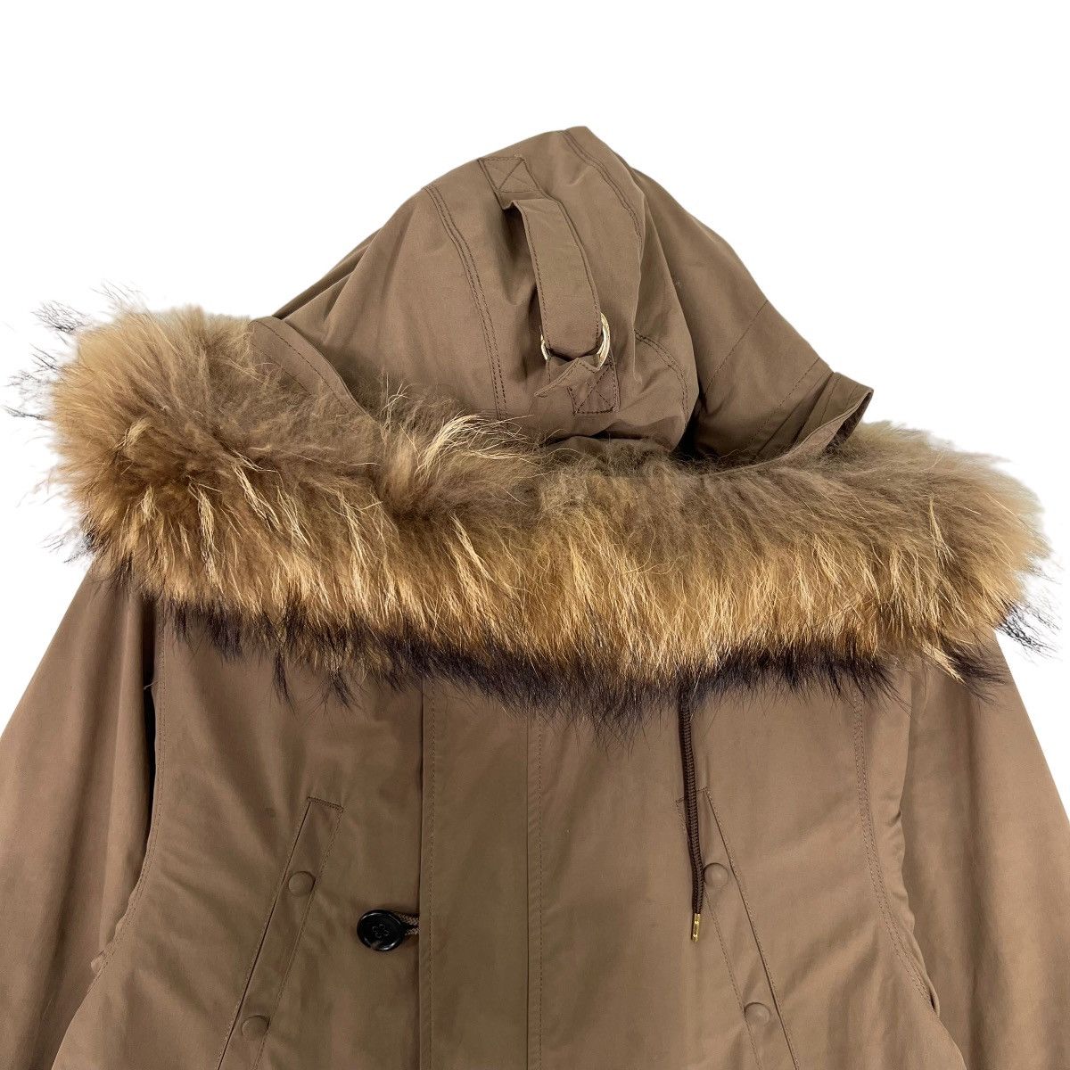 Bark 🔥 BARK X NANO UNIVERSE REAL FUR CHINESE RACCOON TRIM PARKA Size US M / EU 48-50 / 2 - 2 Thumbnail