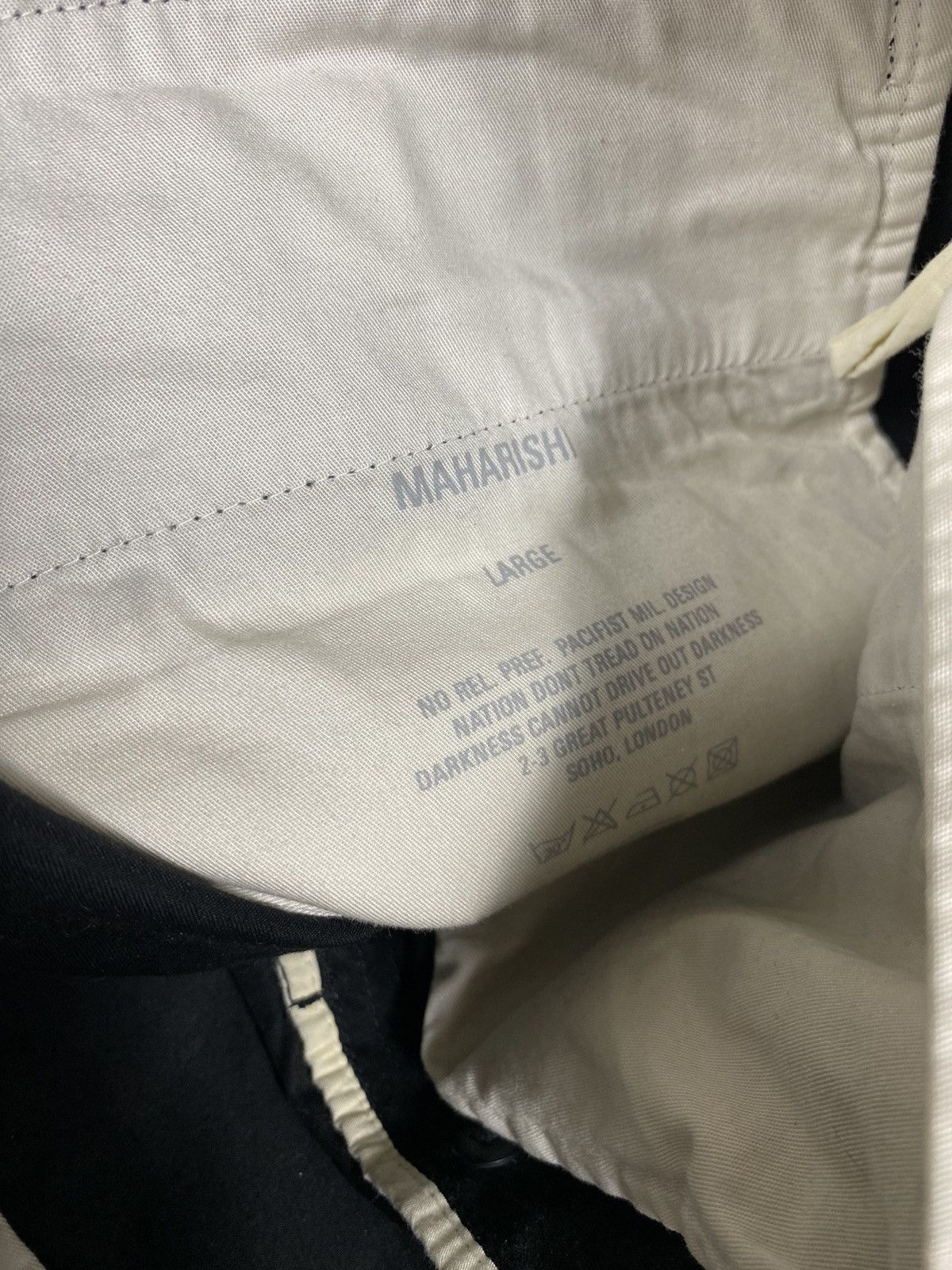 Maharishi Maharishi casual trouser pants size L Size US 34 / EU 50 - 4 Thumbnail