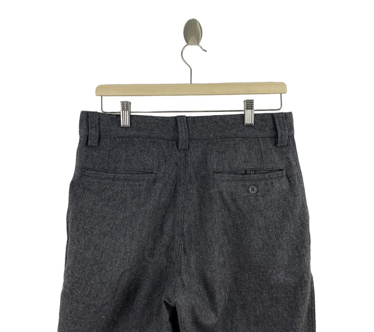 Gap Vintage GAP Baggy Grey Wool Casual Trousers Pant Size US 32 / EU 48 - 4 Thumbnail