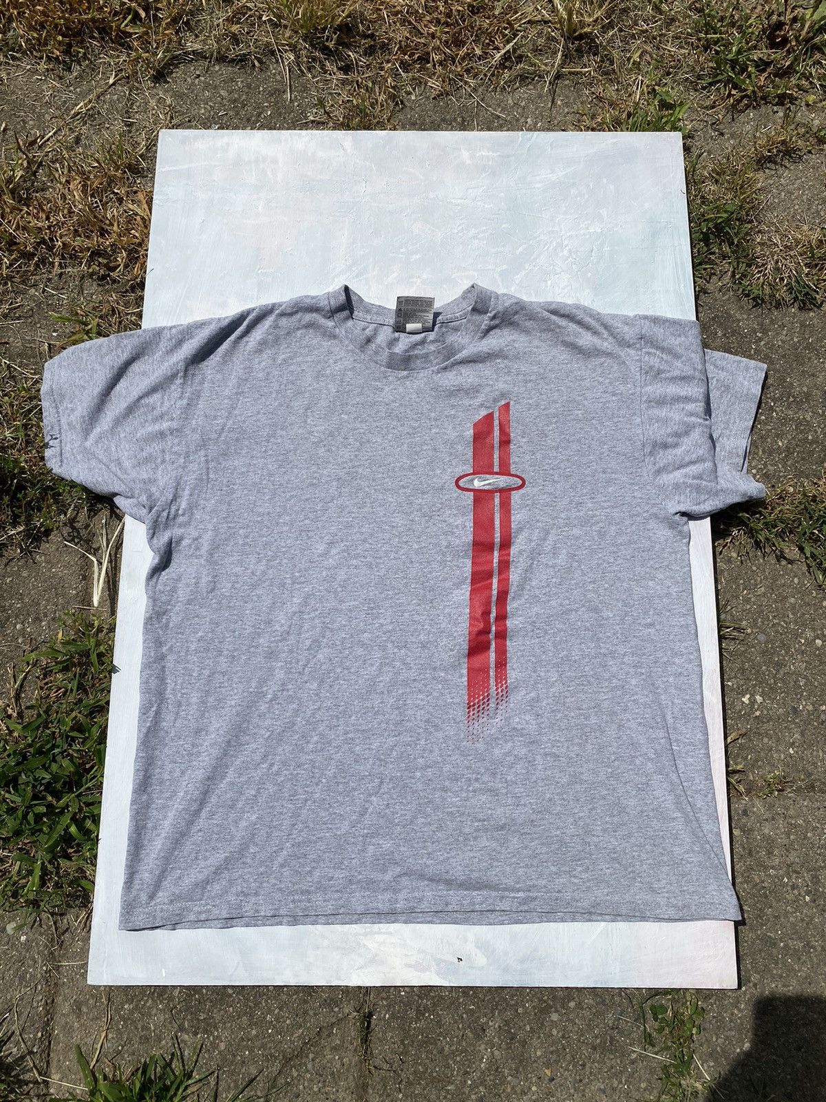 Nike × Vintage Crazy vintage Y2K boxy Nike tee Size US M / EU 48-50 / 2 - 1 Thumbnail