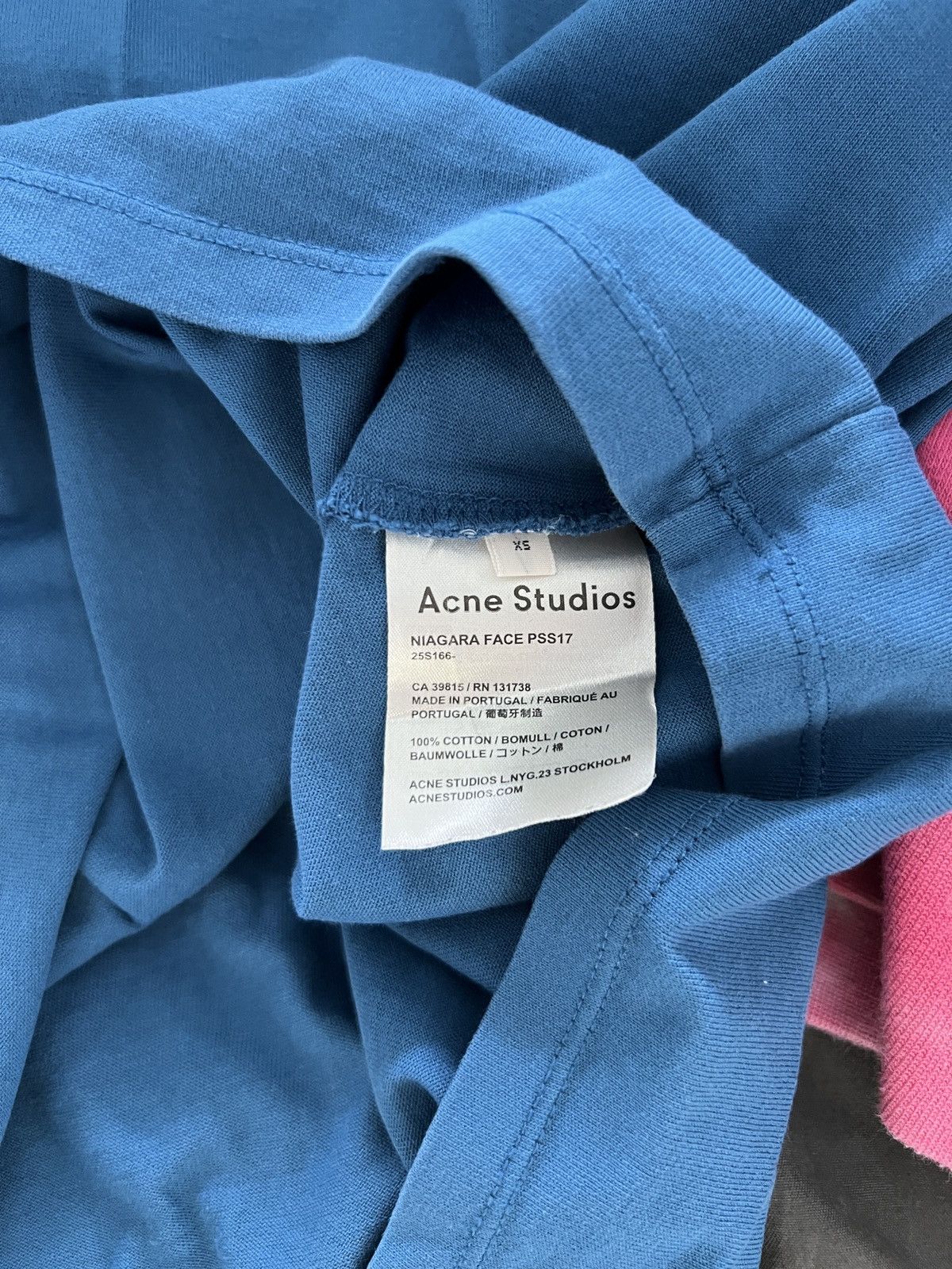 Acne Studios Acne Studios Niagara Face T-Shirt Size US M / EU 48-50 / 2 - 5 Thumbnail