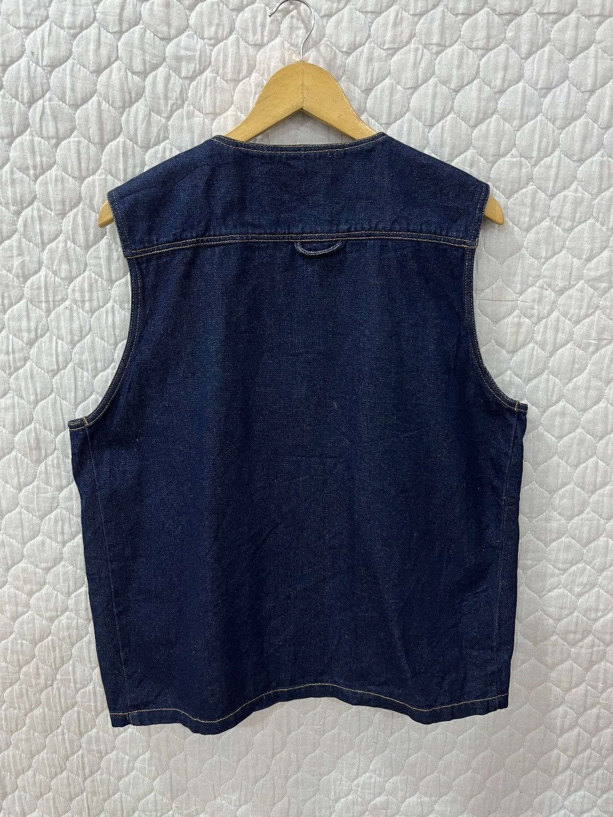 If Six Was Nine (Ssss). ARCHIVE BLOOM ON THE GLOBE DENIM VEST Size US M / EU 48-50 / 2 - 4 Thumbnail