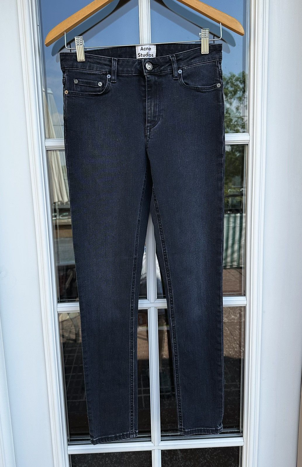 Acne Studios × Japanese Brand Italy made Acne Studios slim denim skinny jeans size 26/32 Size 28" / US 6 / IT 42 - 1 Thumbnail