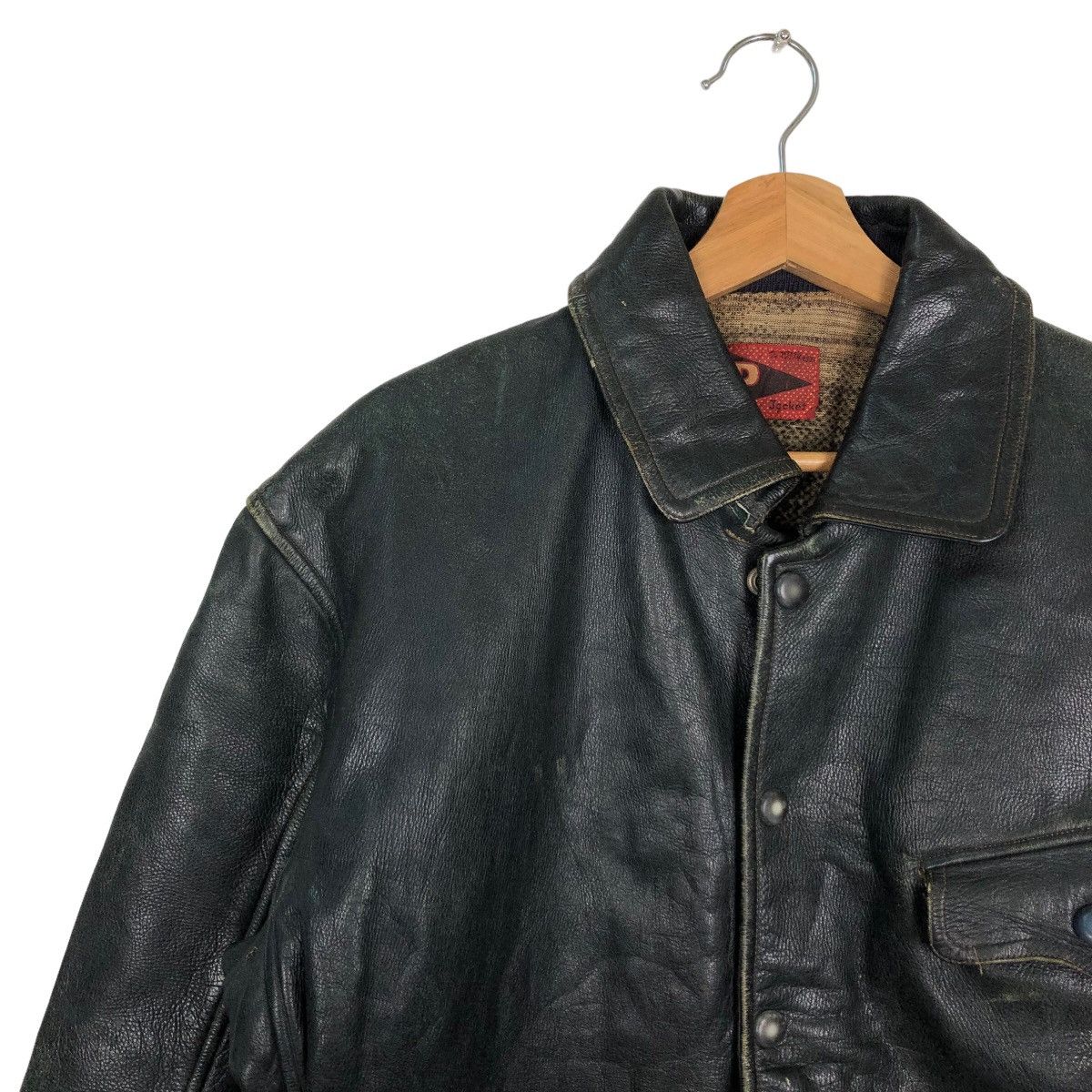 Aero Leathers VINTAGE 60’s LEATHER JACKET MILITARY DESIGN BUZZ RICKSON’S Size US M / EU 48-50 / 2 - 6 Thumbnail