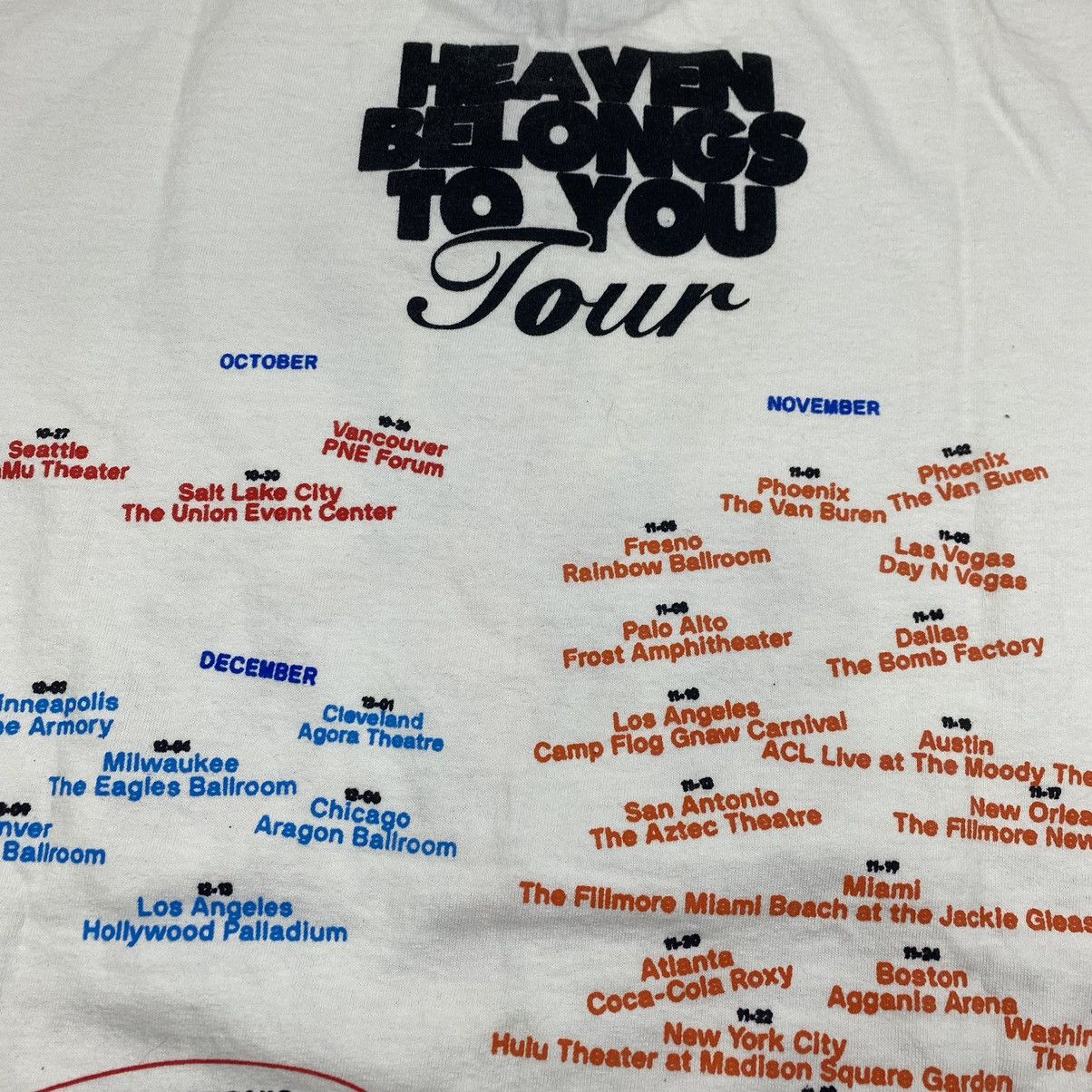 Band Tees Brockhamton ‘Heaven belongs to you tour 2019’ Size US M / EU 48-50 / 2 - 7 Thumbnail