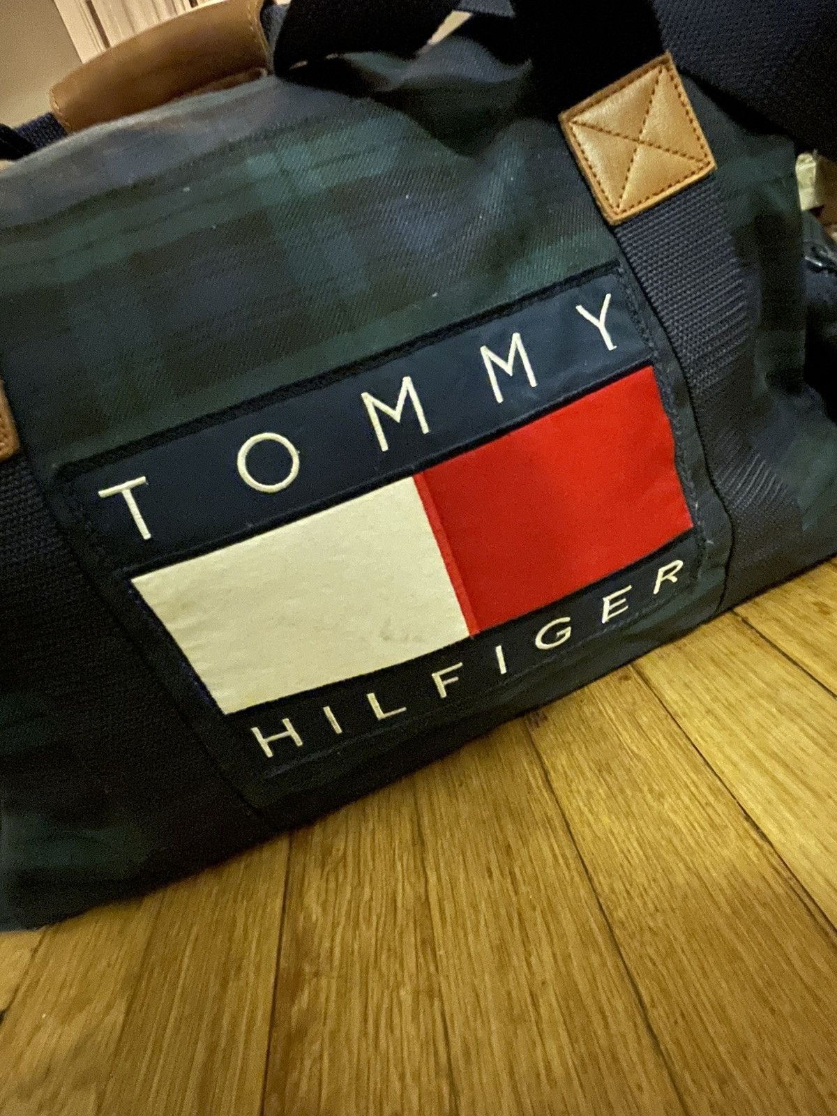 Vintage 90s Tommy Hilfiger Duffel Bag Grailed 0989