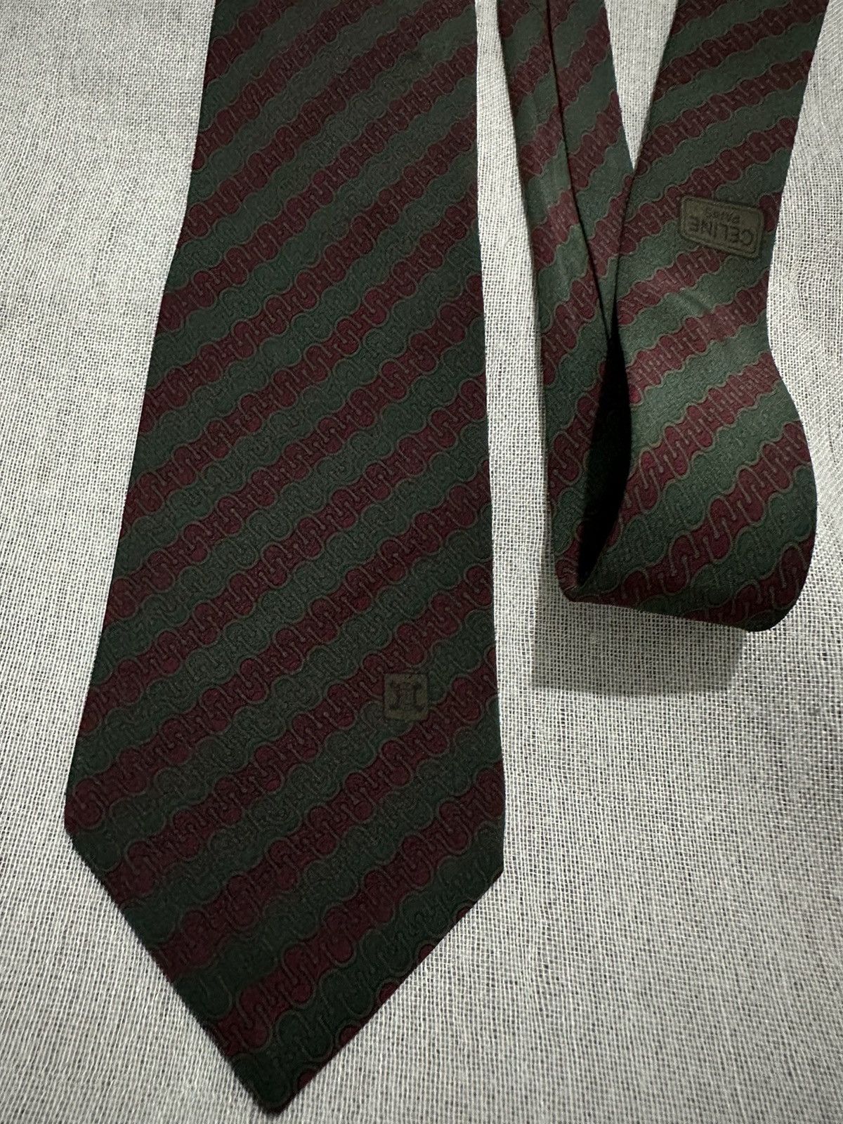 Celine Vintage Celine Paris Tie Size ONE SIZE - 1 Thumbnail