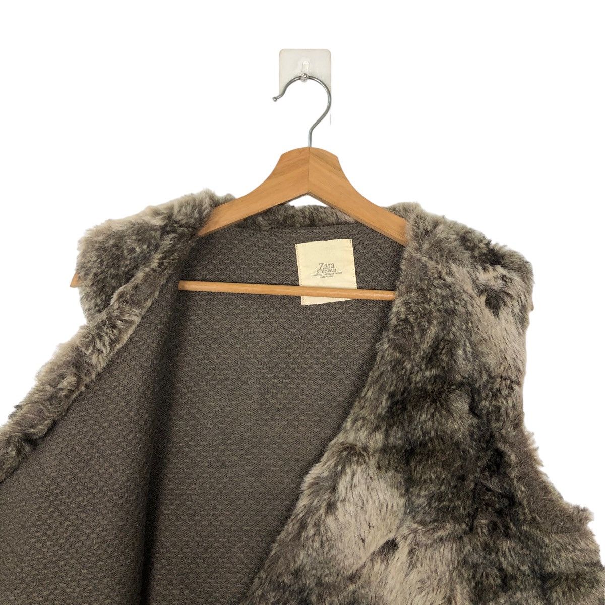 Japanese Brand VINTAGE MINK FUR VEST ZARA KNIT ISSEY MIYAKE STYLE Size US M / EU 48-50 / 2 - 9 Thumbnail