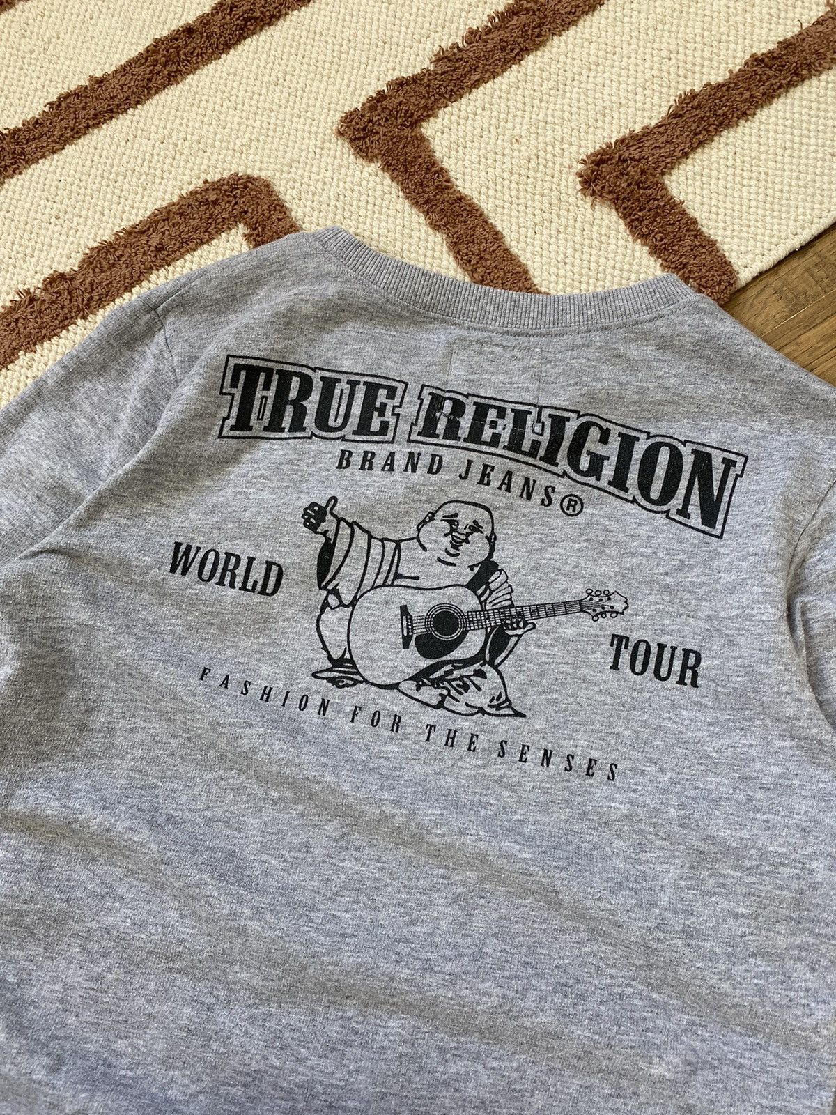 True Religion TRUE RELIGION BIG LOGO VINTAGE LONGSLEEVE Size M / US 6-8 / IT 42-44 - 4 Thumbnail
