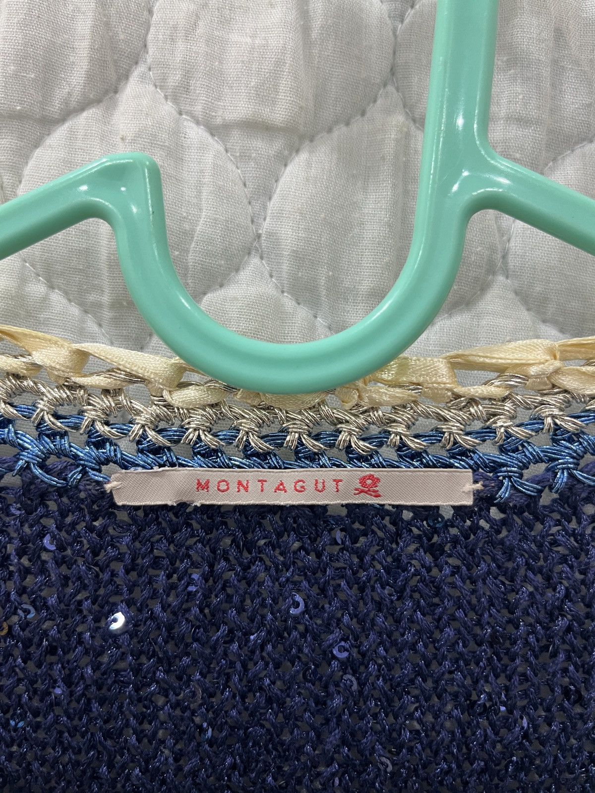 Montagut × Vintage (Qqqq). MONTAGUT CARDIGAN Size S / US 4 / IT 40 - 4 Thumbnail