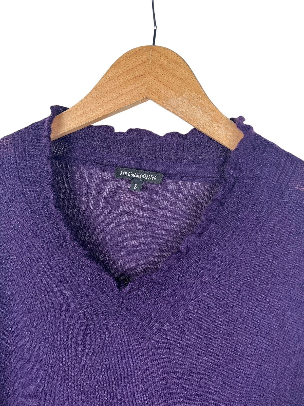 Ann Demeulemeester Ann Demeulemeester Wool Mohair Blend Knit Sweater Size US M / EU 48-50 / 2 - 8 Thumbnail