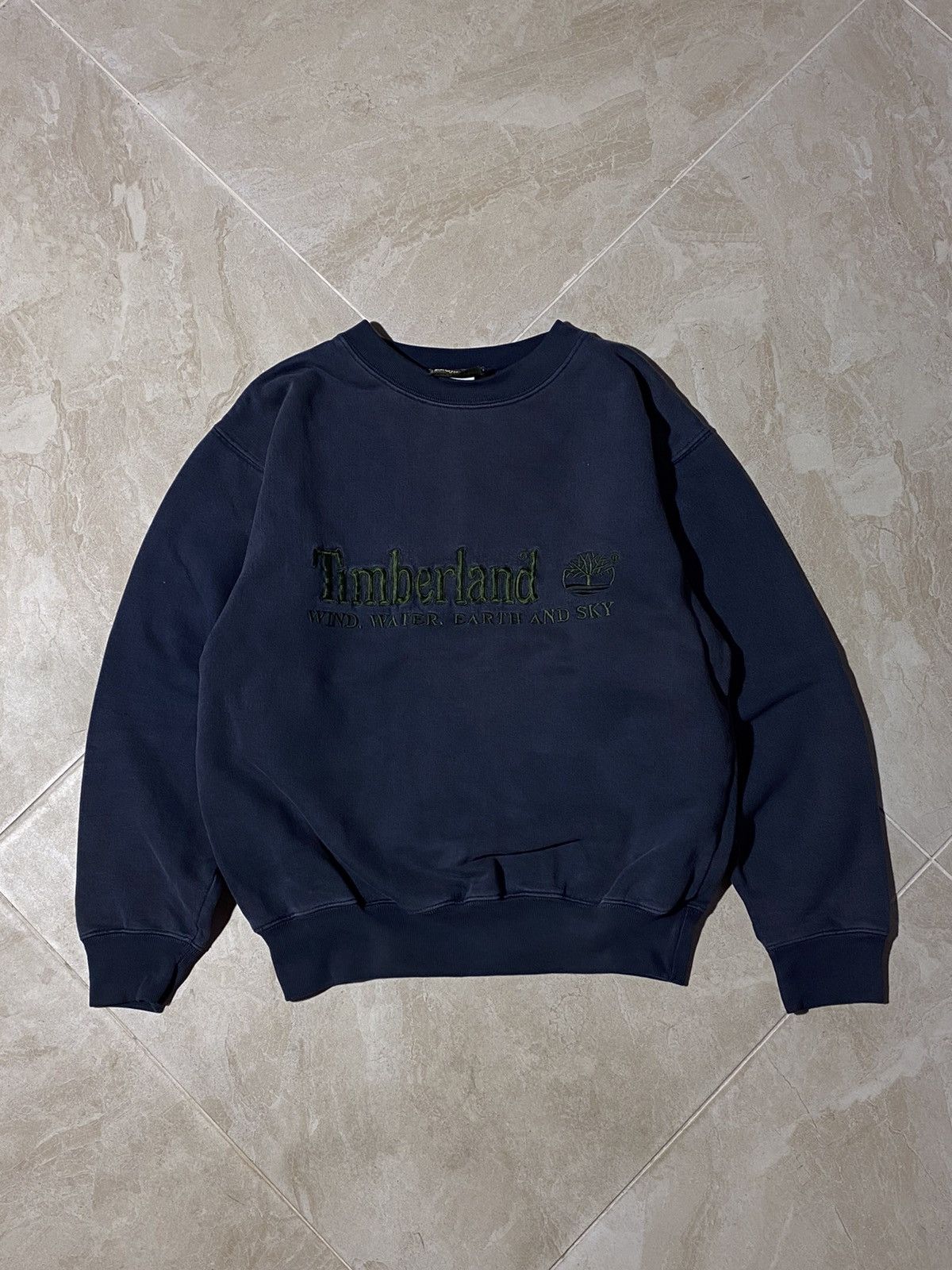 Timberland Vintage 90s Timberland faded y2k streetwear style sweatshirt ...