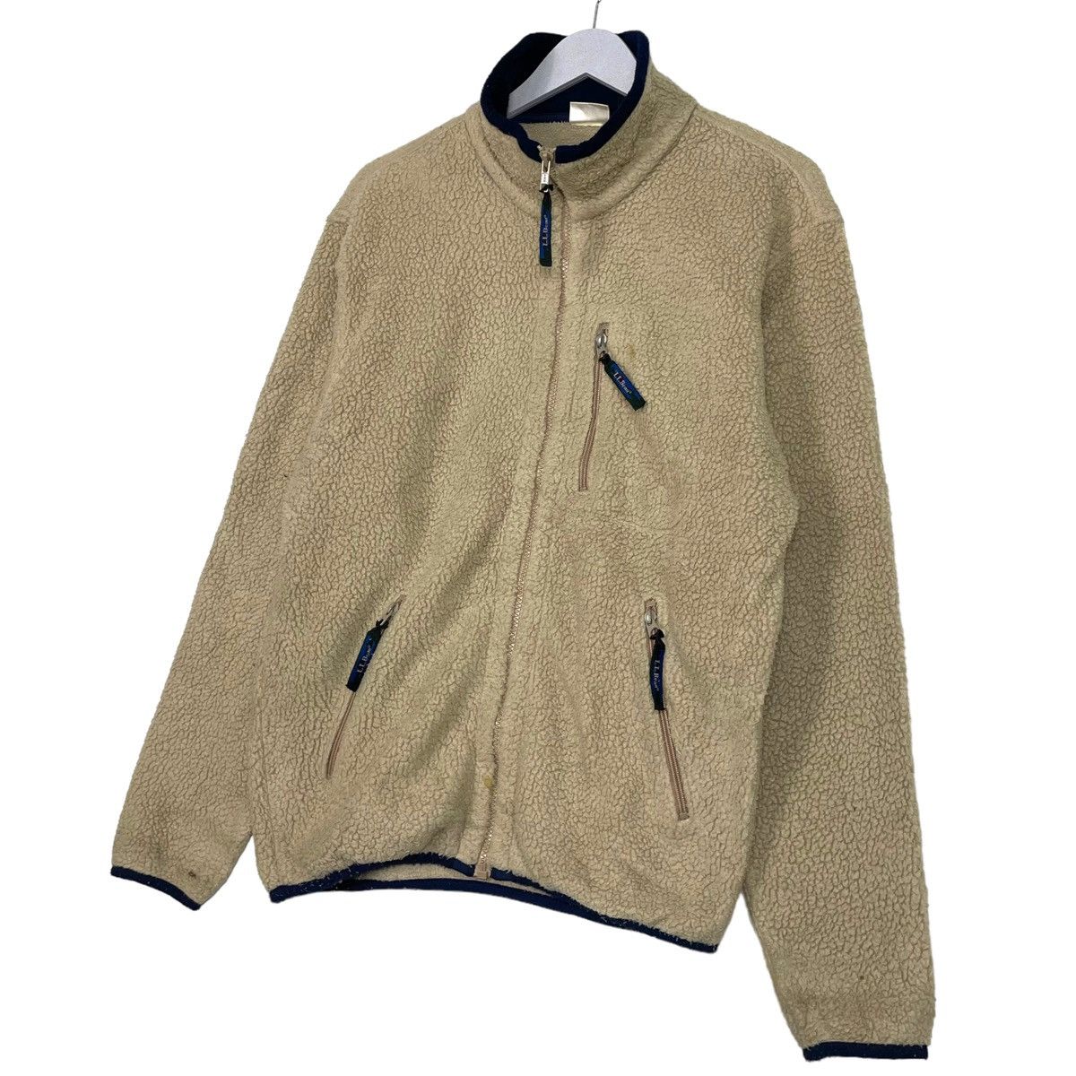L.L. Bean × Other 💥Y2K LLBEAN DEEPILE FLEECE SWEATER ZIPPER JACKET Size US M / EU 48-50 / 2 - 2 Thumbnail