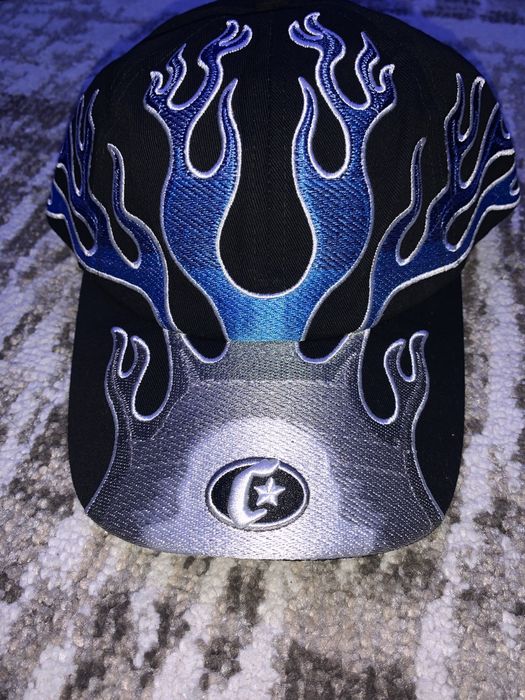 Crash Vancouver Crash Vancouver Blue Flame Hat Grailed