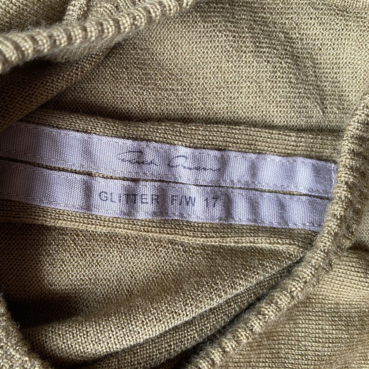 Rick Owens FW17 “Glitter” Gold Sweater Size US M / EU 48-50 / 2 - 3 Thumbnail
