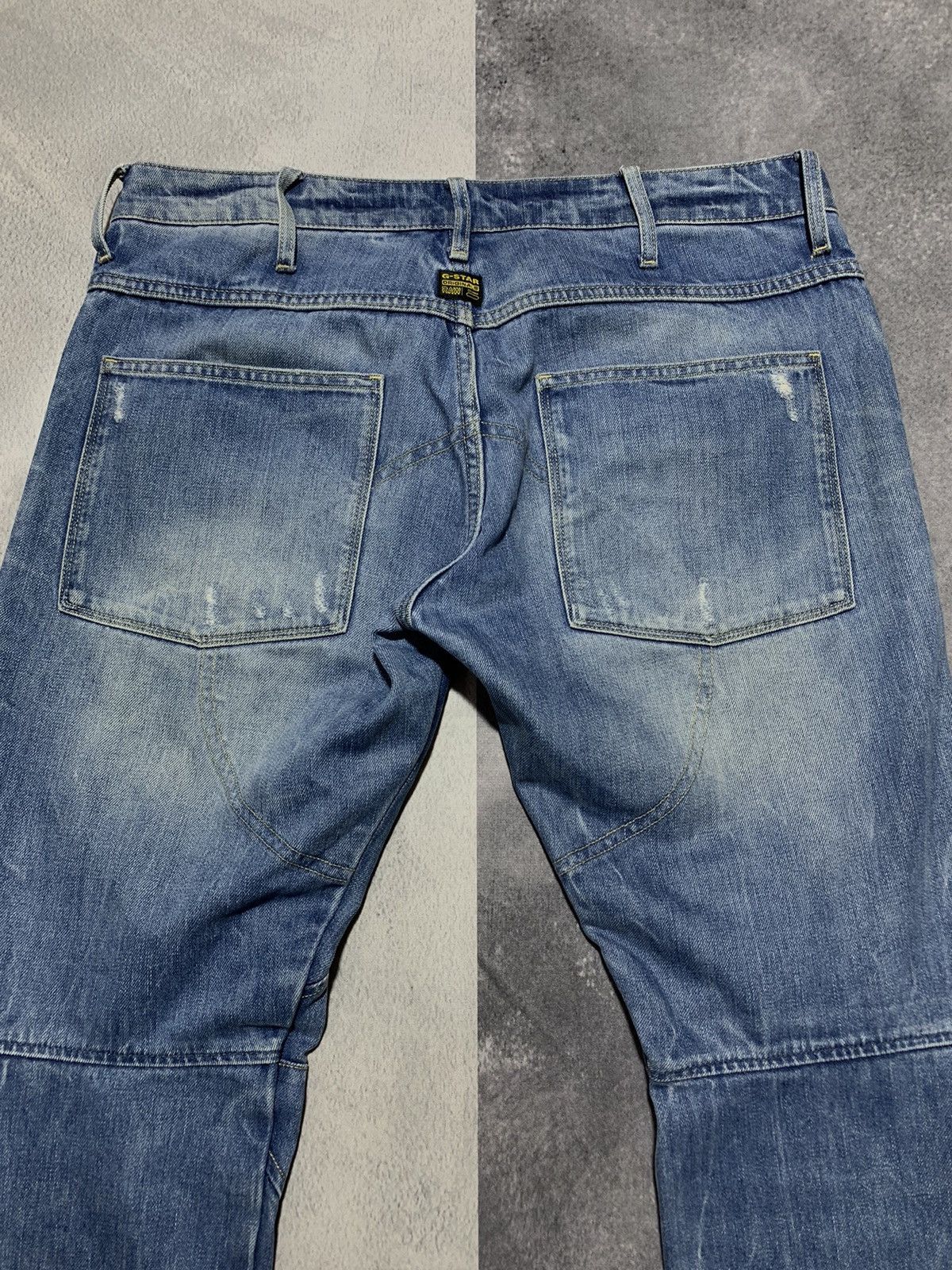 G-Star × Vintage Vintage Y2K G-star RAW double knee low rise jeans size 32 Size US 32 / EU 48 - 6 Thumbnail