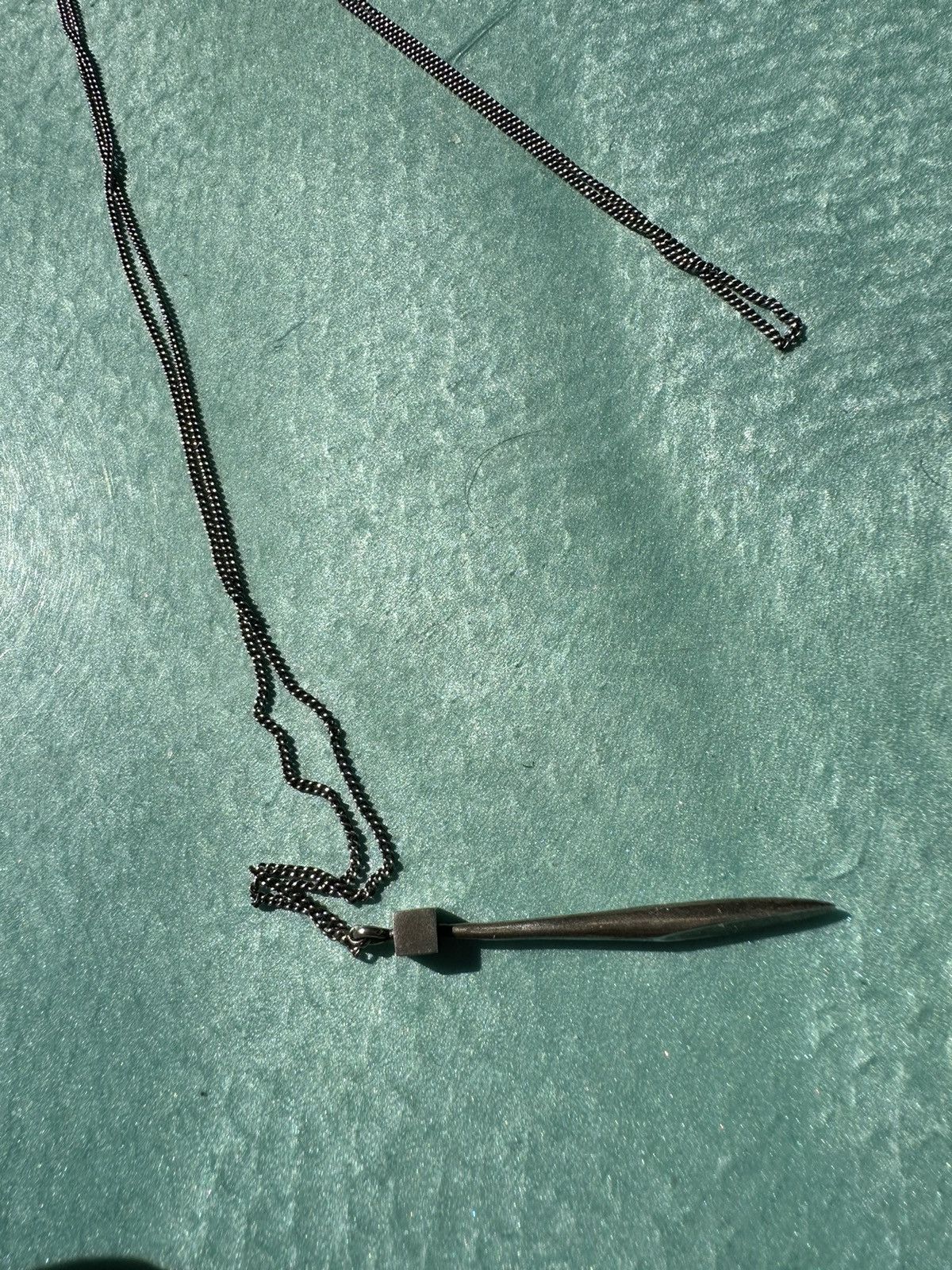 Ann Demeulemeester Sterling Silver Archival Necklace Size ONE SIZE - 2 Thumbnail