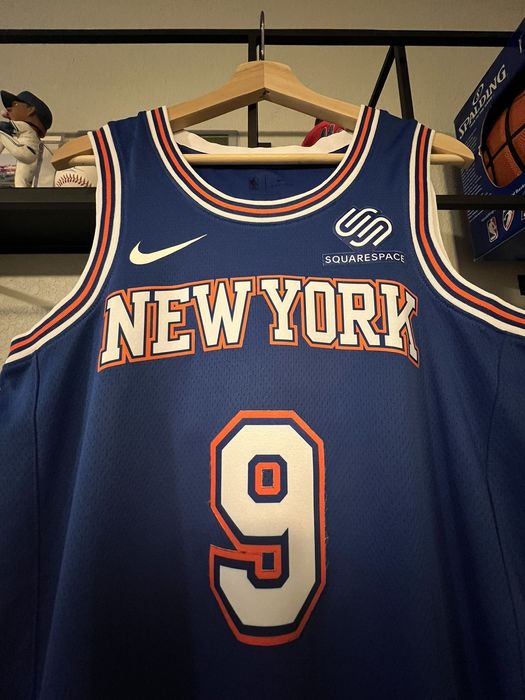 Nike RJ Barrett New York Knicks Icon Away Swingman Jersey 44 | Grailed