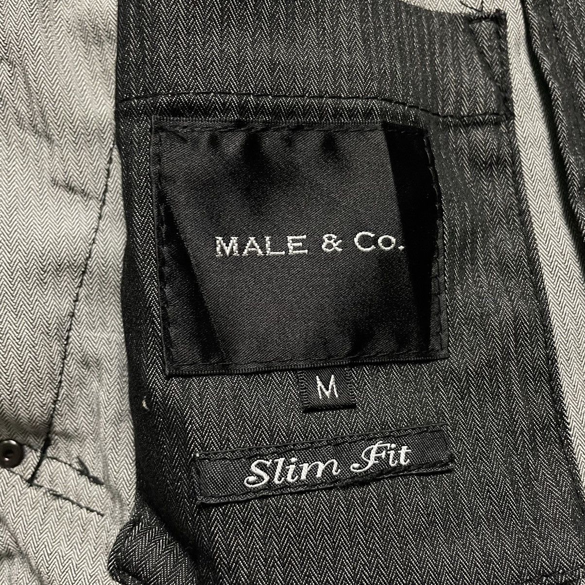If Six Was Nine × Japanese Brand × Le Grande Bleu (L.G.B.) 🇯🇵 MALE & CO MULTIPOCKET PUNK GOTHIC JACKET Size US M / EU 48-50 / 2 - 13 Thumbnail