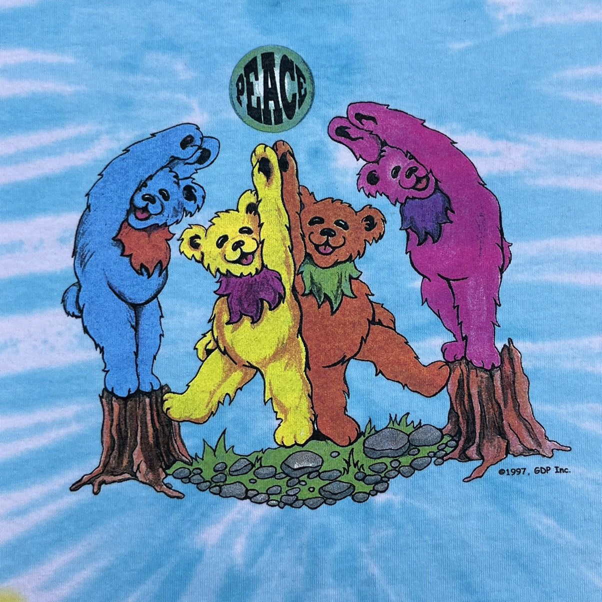 Band Tees © 1997 GRATEFUL DEAD “PEACE” TIE DYE T-SHIRT Size US S / EU 44-46 / 1 - 16 Thumbnail