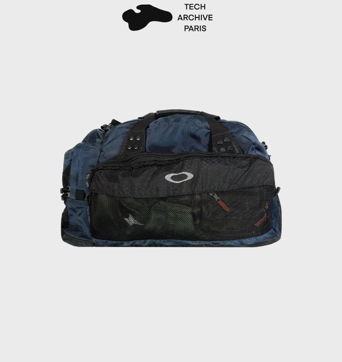 2000's vintage Oakley Software technical duffle bag