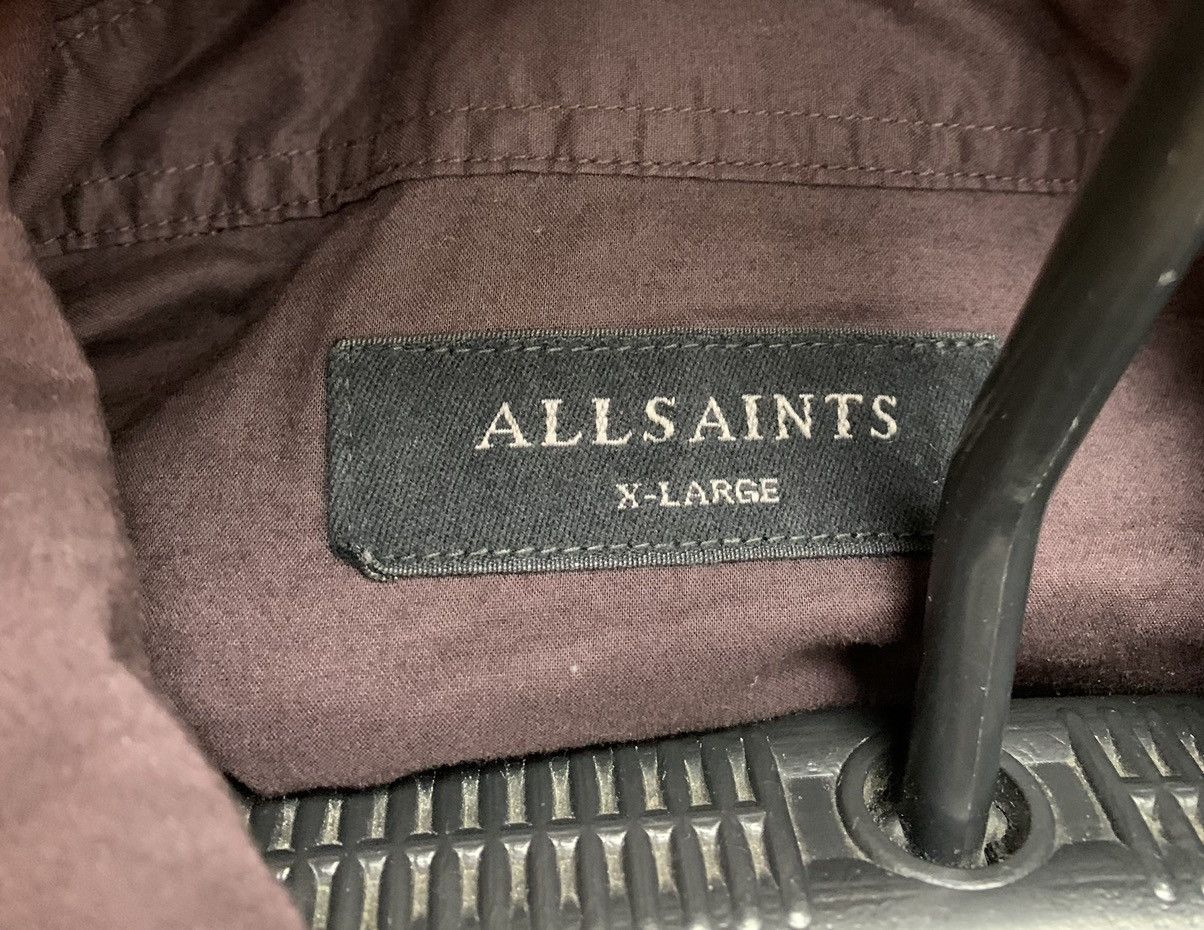 Allsaints Allsaints Bordeaux t-shirt Xl sz Size US XL / EU 56 / 4 - 4 Thumbnail