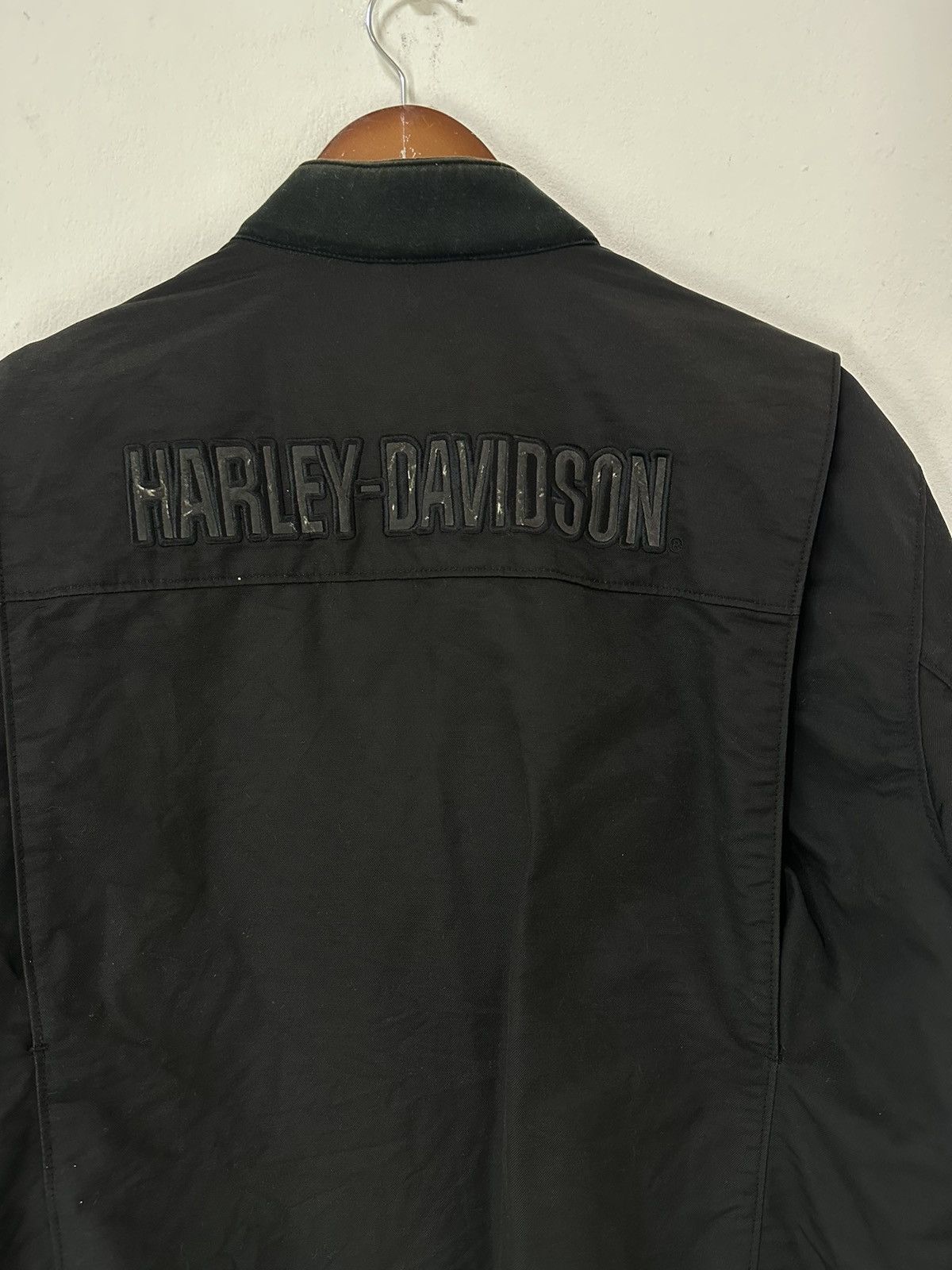 Harley Davidson Vintage Harley Davidson Riders MOTO Jacket 4 Pocket Design Size US L / EU 52-54 / 3 - 8 Thumbnail