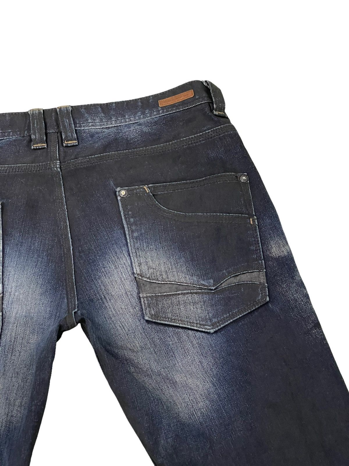 Japanese Brand Slim Jeans Nicole Club Coated Denim Clawmark Stretch 5🟦8 Size US 32 / EU 48 - 19 Thumbnail
