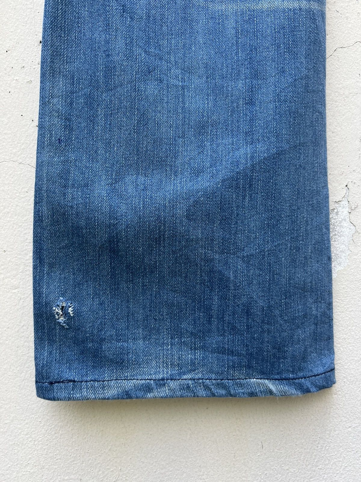 Earnest Sewn Vintage Earnest Sewn Distress Patchwork Denim Bootcut Jeans Size US 32 / EU 48 - 22 Thumbnail