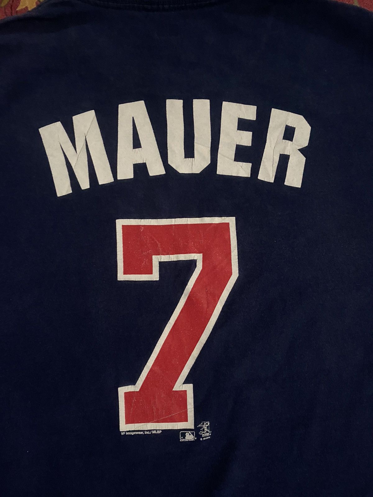 Logo 7 Vintage MLB Minnesota 7 Rare Tshirt Size US L / EU 52-54 / 3 - 4 Thumbnail