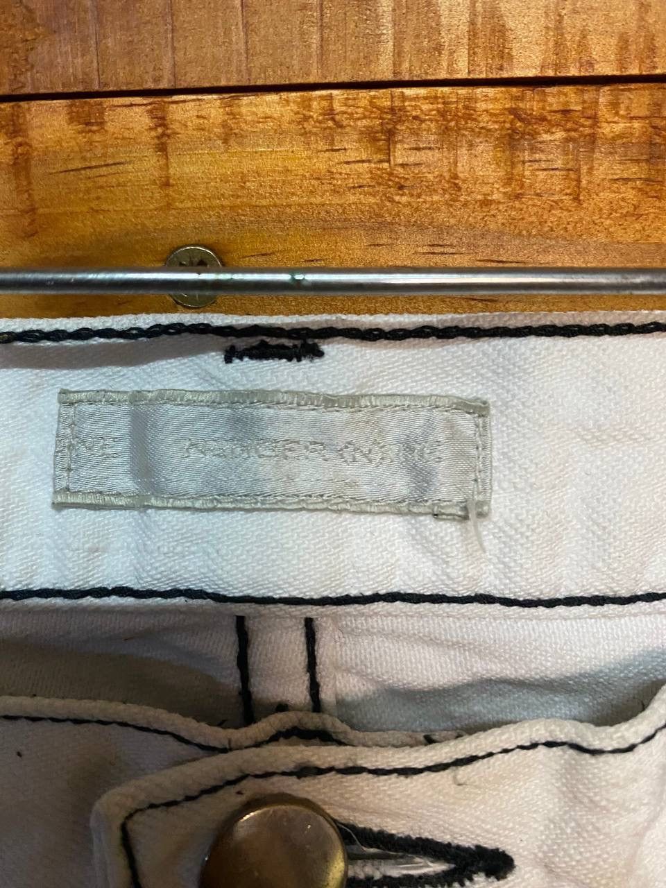 Number (N)ine Vintage Ss2002 Number (N)ine Patchwork Poem Jeans Size US 30 / EU 46 - 7 Thumbnail