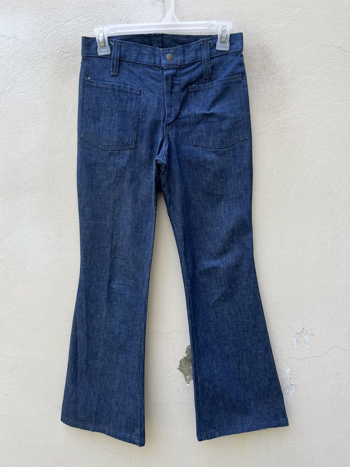 Vintage Vintage Flare 70s LIVE INS Made in Usa Denim Bootcut Jeans Size US 27 - 6 Thumbnail