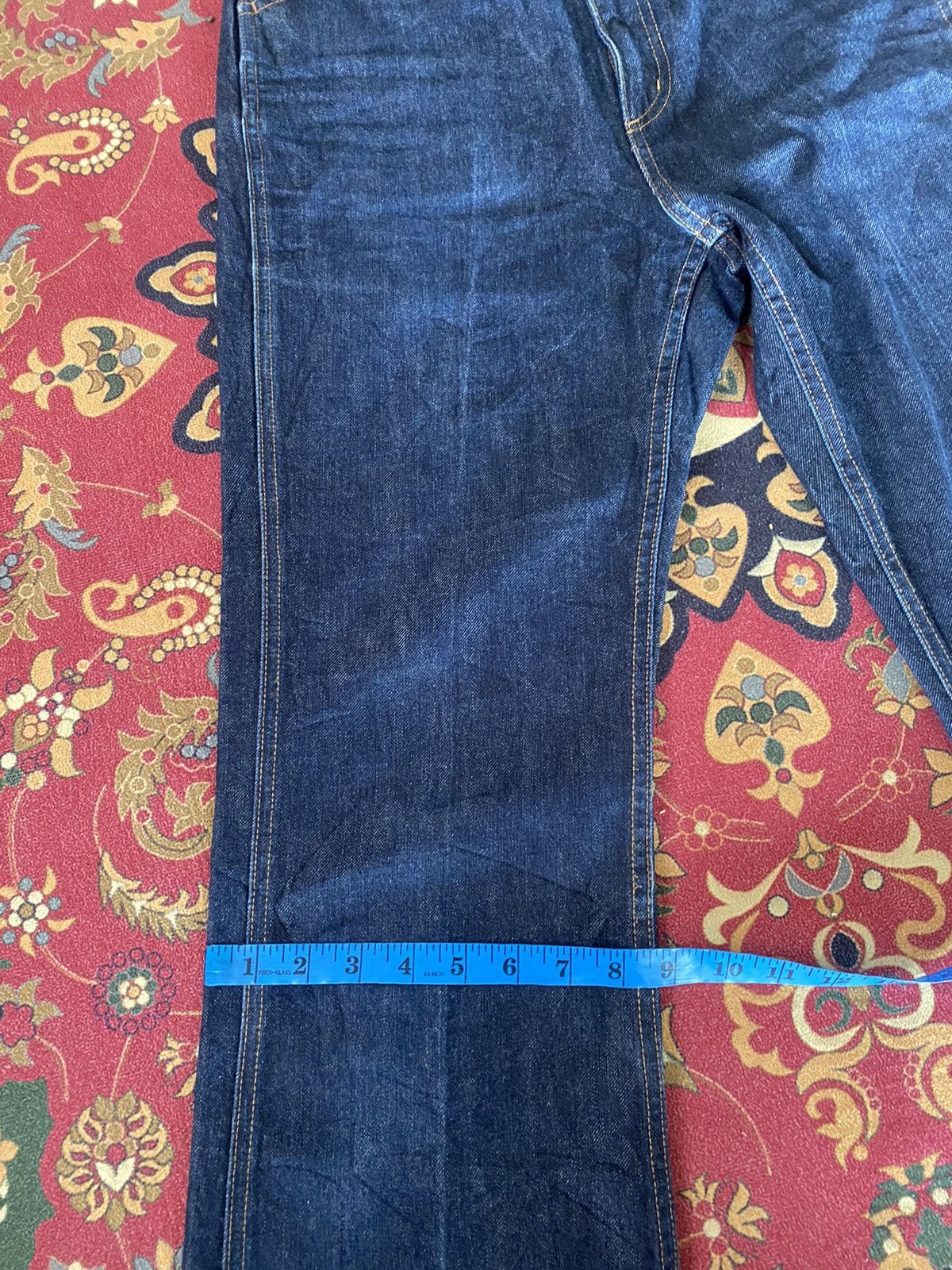 JNCO × Uniqlo × Vintage 🔥VERY COOL🔥Uniqlo Bootcut Denim Pant 30 Size US 30 / EU 46 - 14 Thumbnail