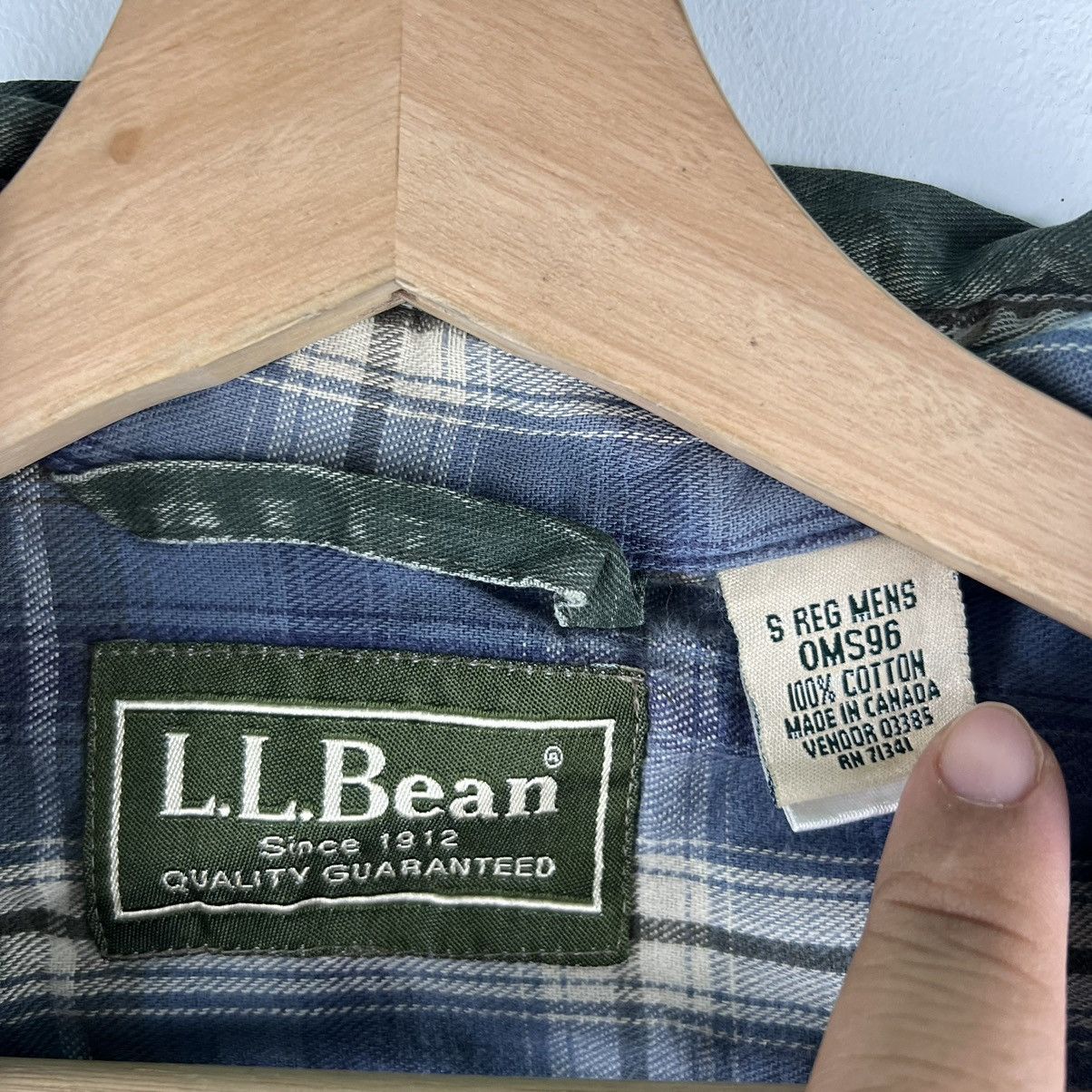 Japanese Brand VINTAGE CHORE WORK JACKET LINING TARTAN DESIGN L.L.BEAN Size US S / EU 44-46 / 1 - 10 Thumbnail