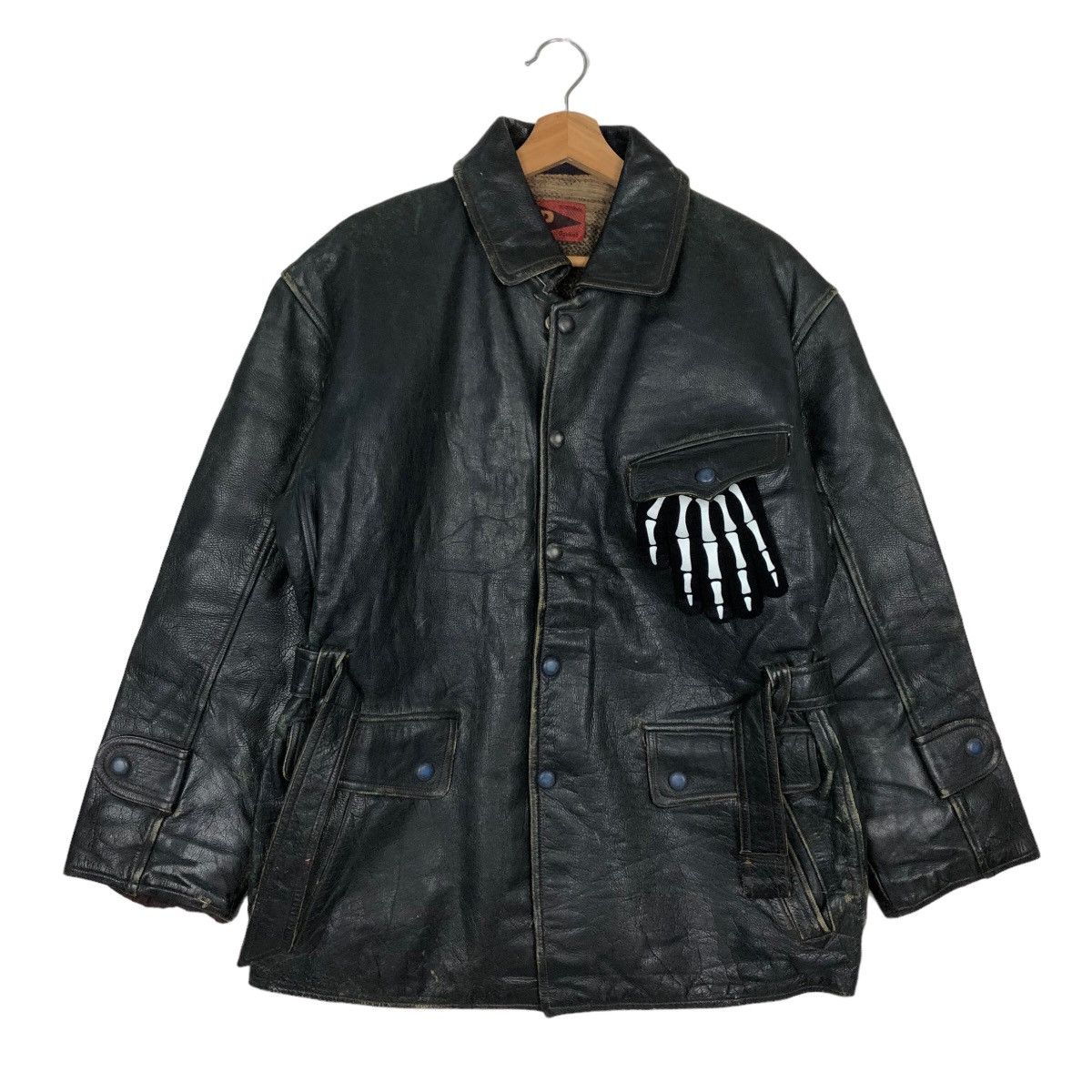 Aero Leathers VINTAGE 60’s LEATHER JACKET MILITARY DESIGN BUZZ RICKSON’S Size US M / EU 48-50 / 2 - 1 Thumbnail