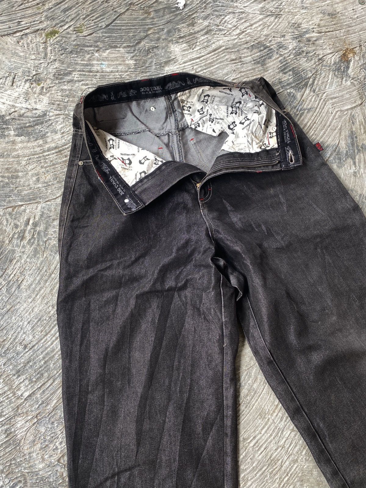 Dogtown 🔥SALE🔥 Vintage 90s Dogtown Black Dragon Baggy carpenter Size US 30 / EU 46 - 15 Thumbnail