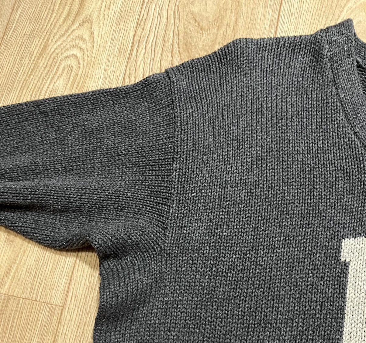 Polo Ralph Lauren Vintage 90s Polo Ralph Lauren Big P Logo Knitted Kanye Style Size US XL / EU 56 / 4 - 4 Thumbnail