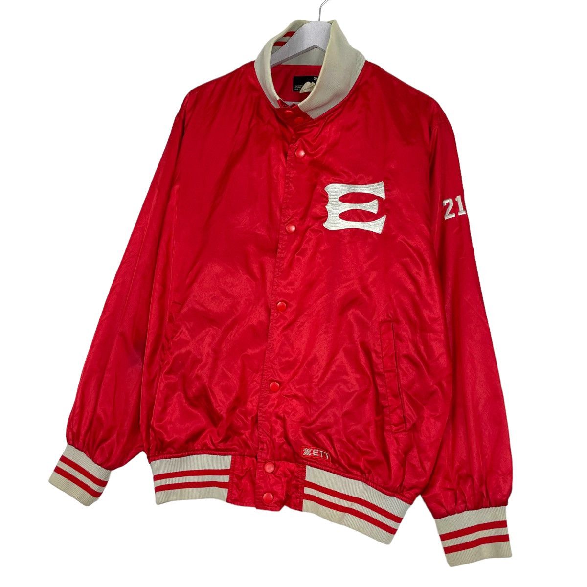 Japanese Brand × Sports Specialties × Vintage 💥ZETT JAPAN BASEBALL SNAP VARSITY JACKET Size US L / EU 52-54 / 3 - 2 Thumbnail