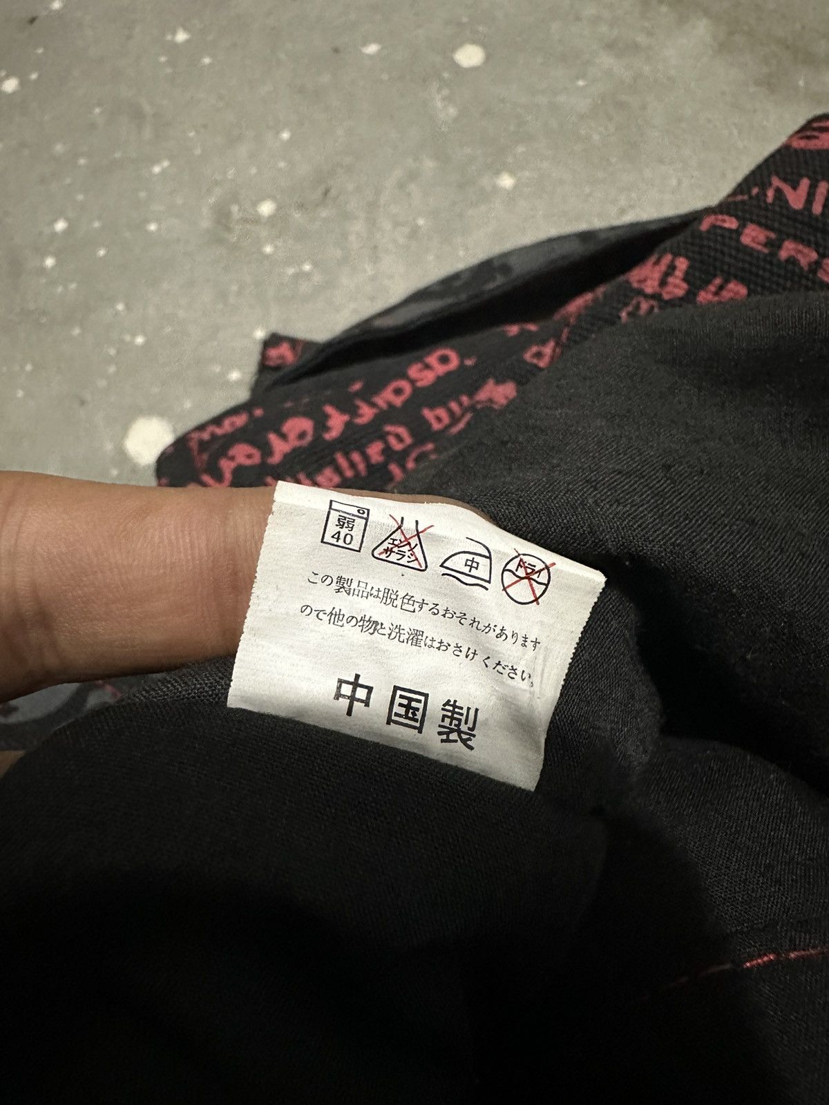 Japanese Brand Beautiful Punk Bondage Skull Body Line Blood Storm Bag Size ONE SIZE - 19 Thumbnail