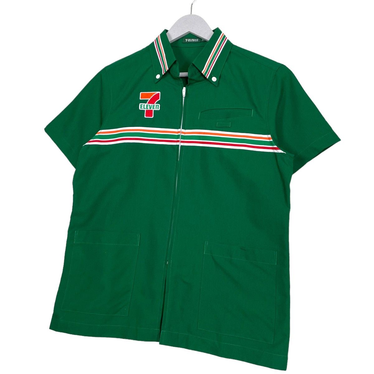 Japanese Brand 💥7ELEVEN JAPANESE WORKER SHIRT Size US M / EU 48-50 / 2 - 2 Thumbnail