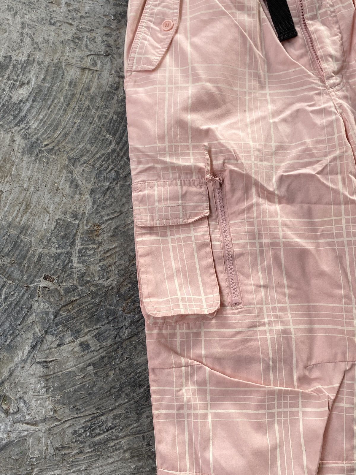 Japanese Brand 💥BINDING NOW💥BARCEDOS Checkered Cargo Pant multipocket Size US 34 / EU 50 - 9 Thumbnail