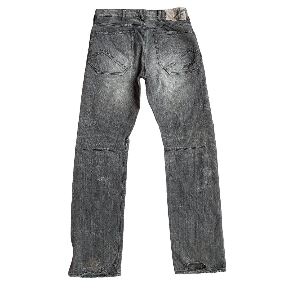 Beauty Beast 🇯🇵 SOUL OF FREEDOM DISTRESSED DENIM PANTS Size US 30 / EU 46 - 2 Thumbnail