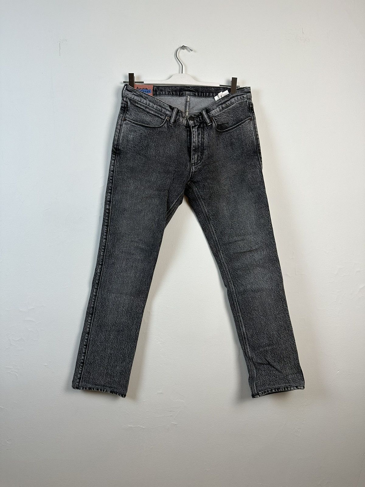 Acne Studios Acne Studios Max Dark Stone Grey jeans denim Size US 31 - 1 Thumbnail