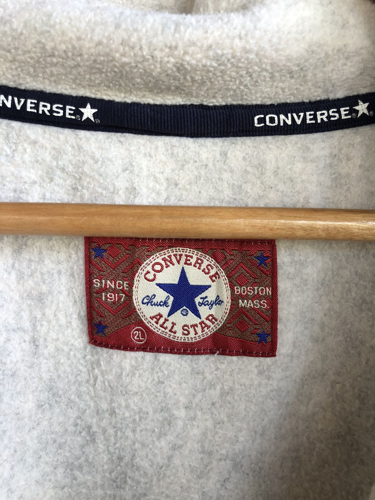 Converse × Vintage Vintage Converse fleece half zipper pullover Size US XL / EU 56 / 4 - 7 Thumbnail