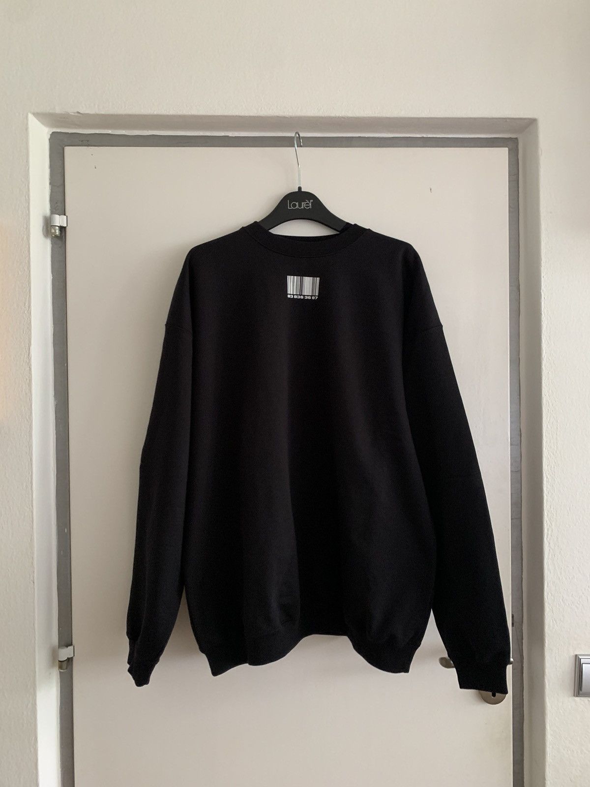 VTMNTS × Vetements VTMNTS Barcode Sweatshirt Size US S / EU 44-46 / 1 - 3 Thumbnail