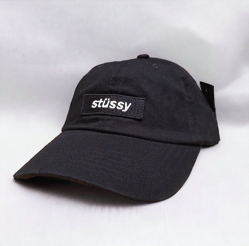 Stussy box discount logo hat