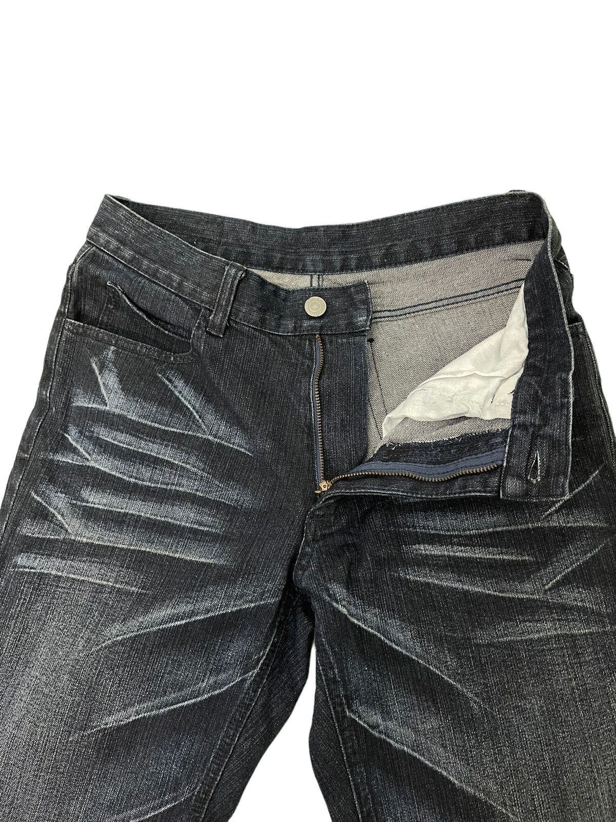 Japanese Brand Flare Jeans A.S.M Clawmark Stretch Boot Cut 5🟦8 Size US 29 - 9 Thumbnail