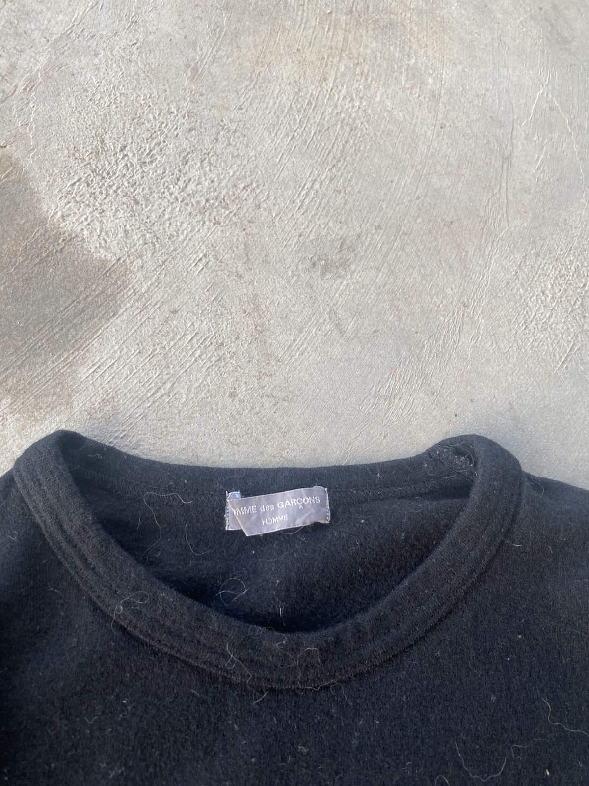Comme des Garcons COMME DES GARCONS HOMME LONG SLEEVE TEE BLACK Size US M / EU 48-50 / 2 - 4 Thumbnail