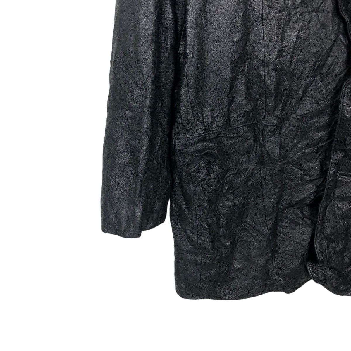 Japanese Brand VINTAGE SOFT GENUINE LEATHER JACKET NORTH WIND Size US M / EU 48-50 / 2 - 3 Thumbnail